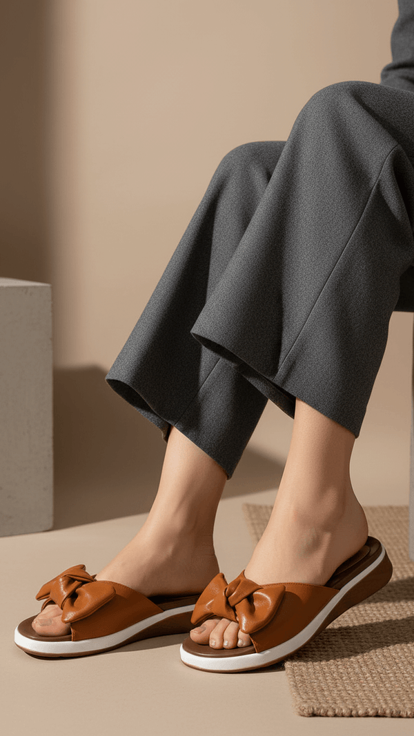 Tan Formal Slipper PU0493