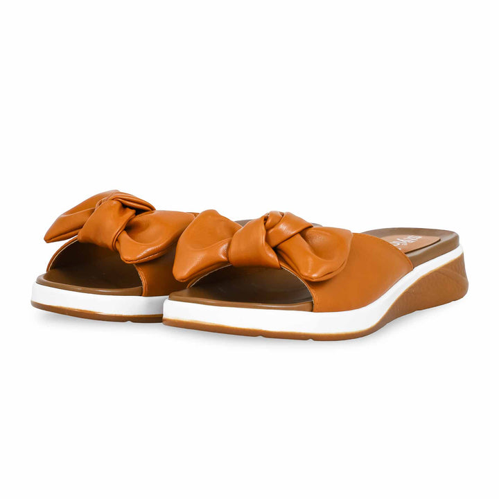 Tan Formal Slipper PU0493