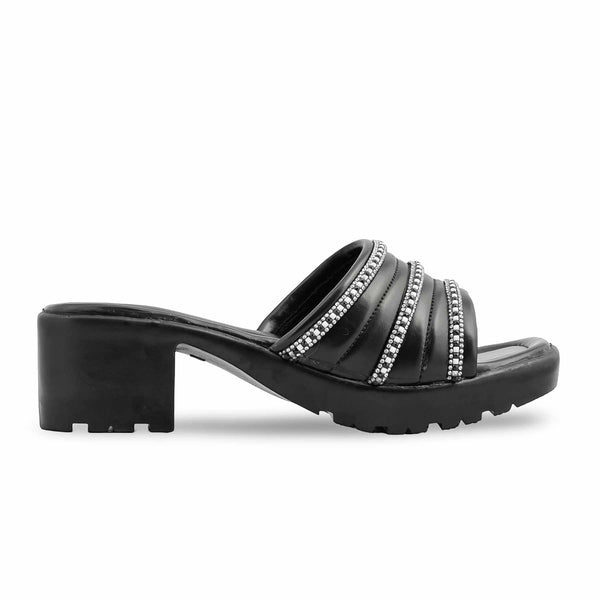 Black Formal Slipper PU0496