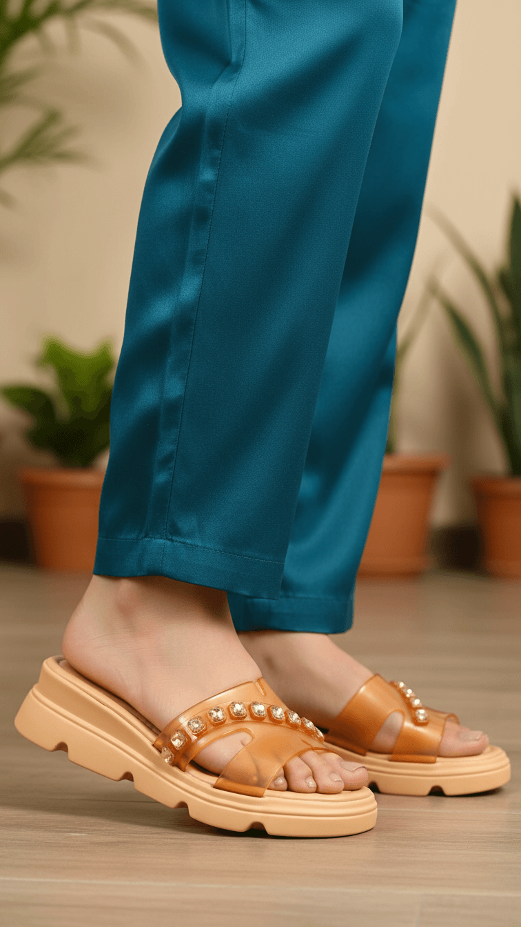 Tan Formal Slipper PU0504