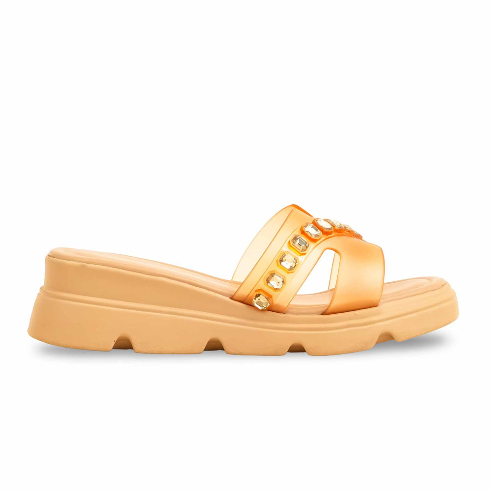 Tan Formal Slipper PU0504