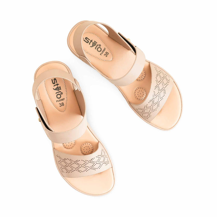 Beige Formal Women Sandal PU0507