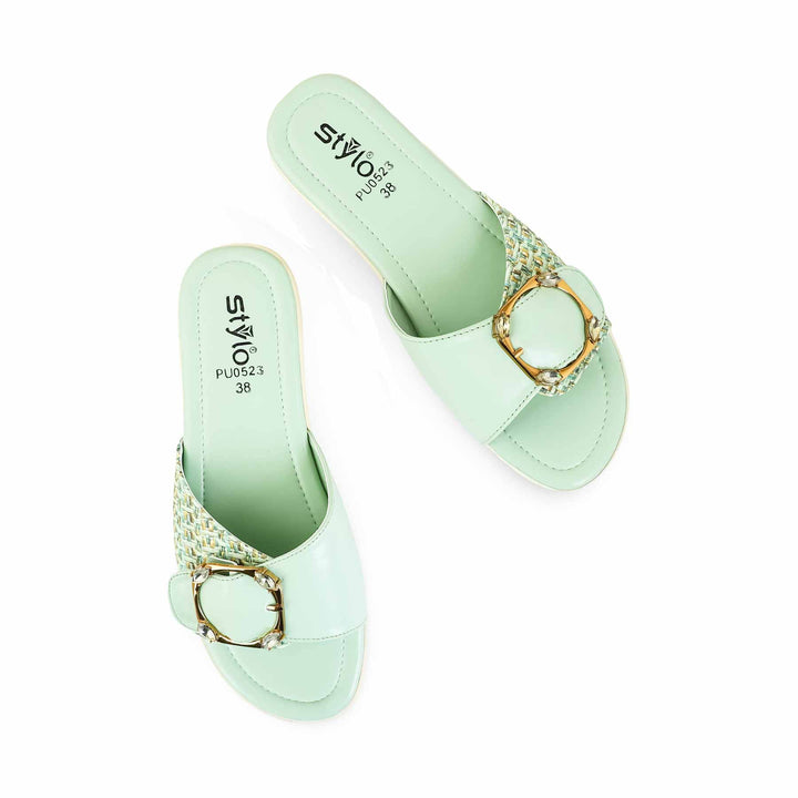 PISTAGREEN Formal Slipper PU0523