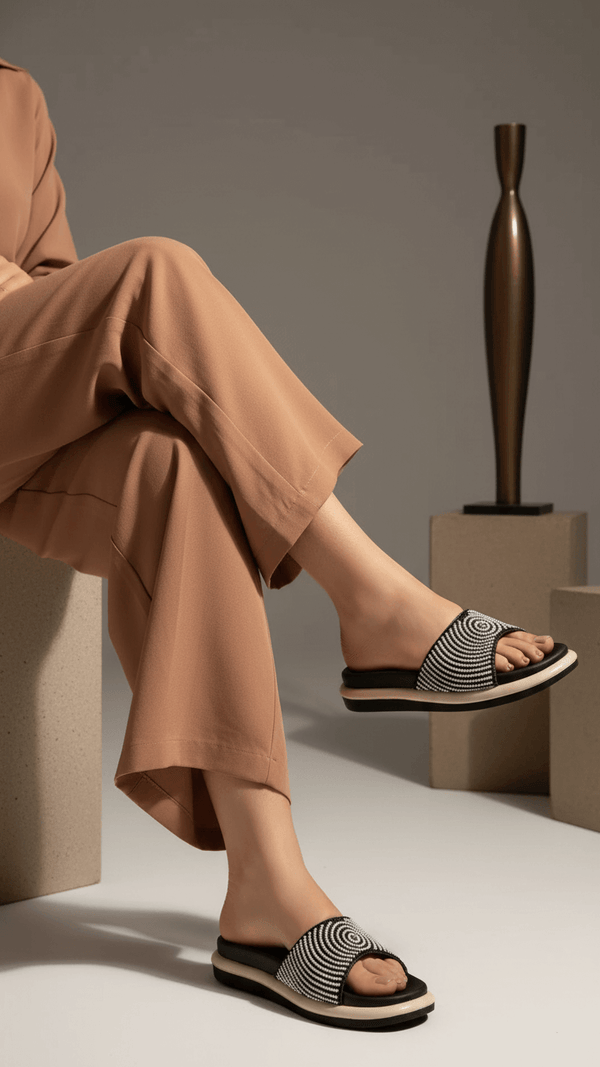 Black Formal Slipper PU0532