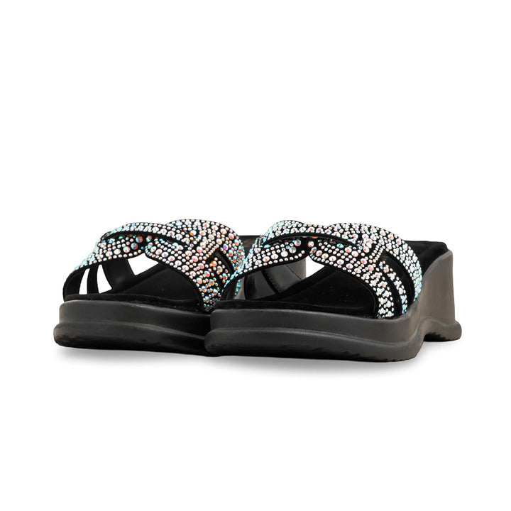 Black Formal Slipper PU0533