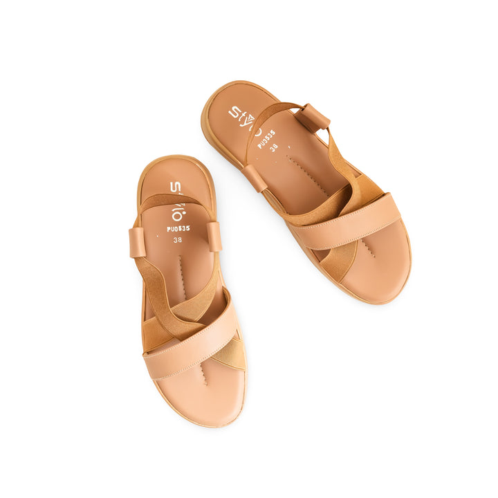 Beige Formal Sandal PU0535