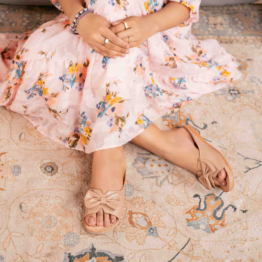 Beige Formal Slipper PU0540