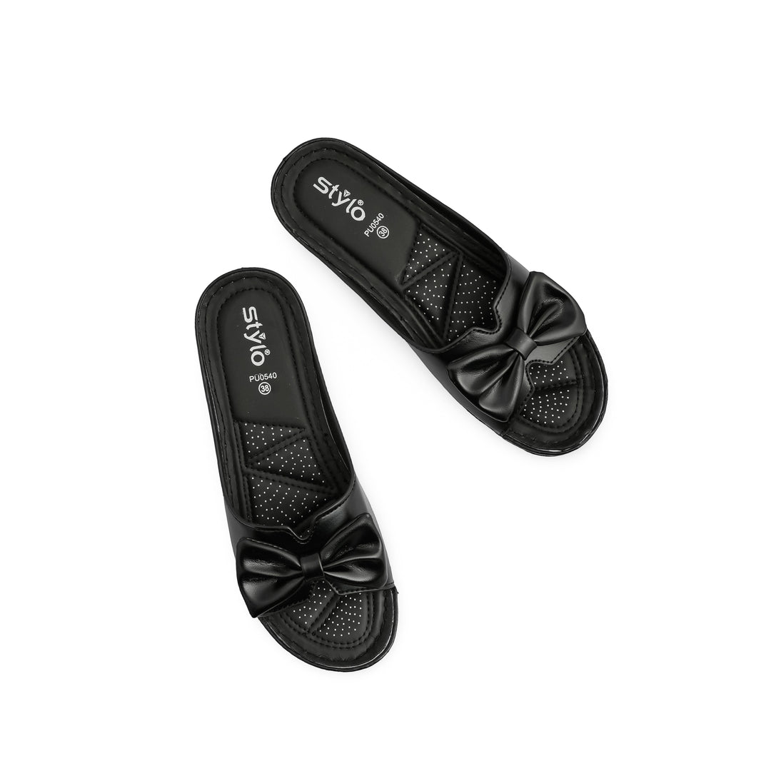 Black Formal Slipper PU0540