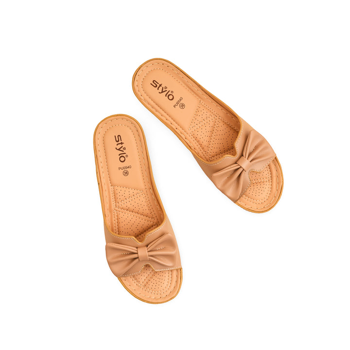 Beige Formal Slipper PU0540
