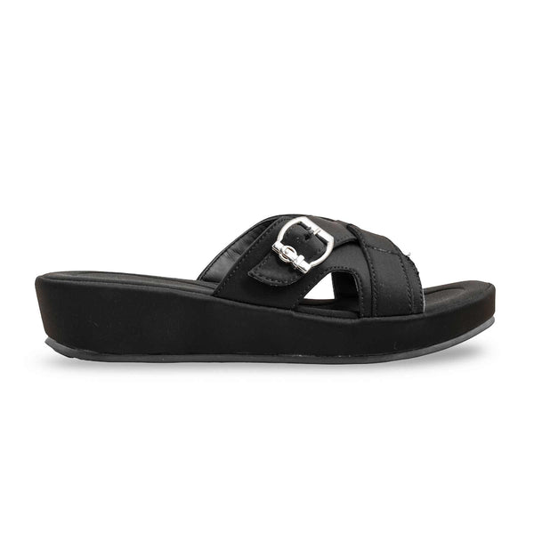 Black Formal Slipper PU0541