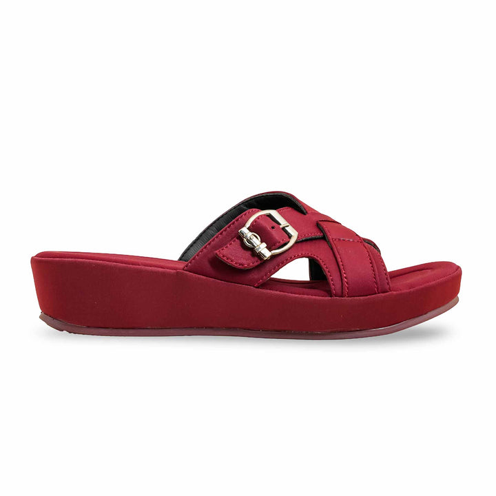 Maroon Formal Slipper PU0541