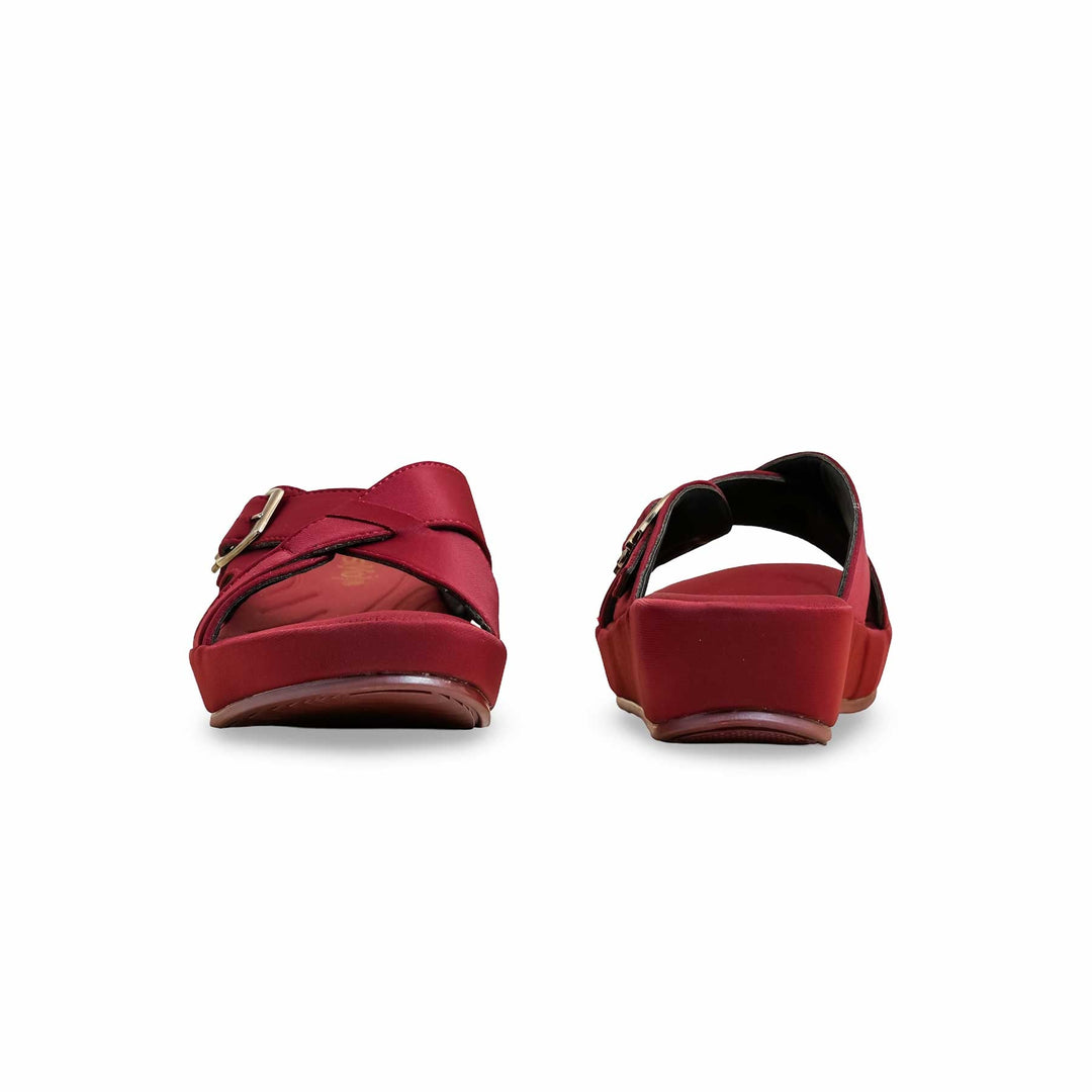 Maroon Formal Slipper PU0541