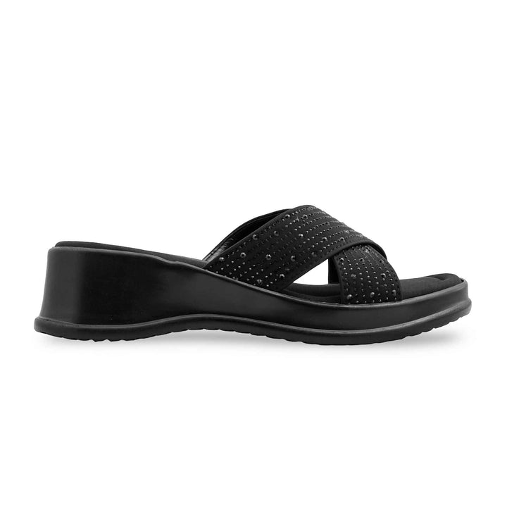 Black Formal Slipper PU0544