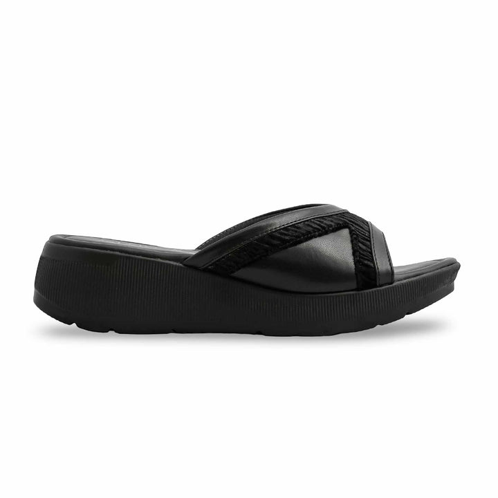 Black Formal Slipper PU0560