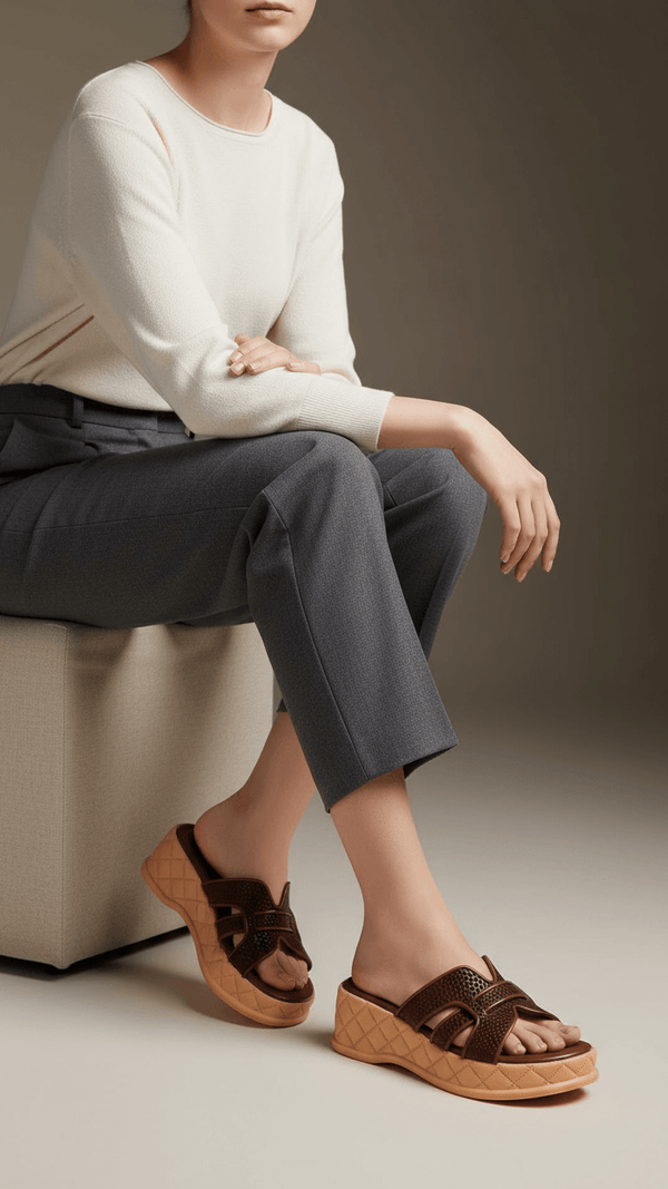 Brown Formal Slipper PU0562