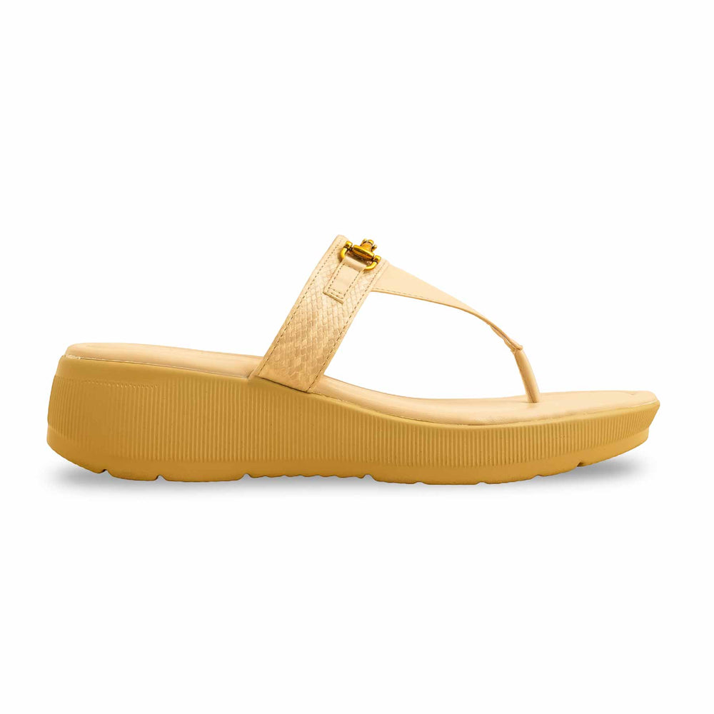 Beige Formal Chappal PU0566