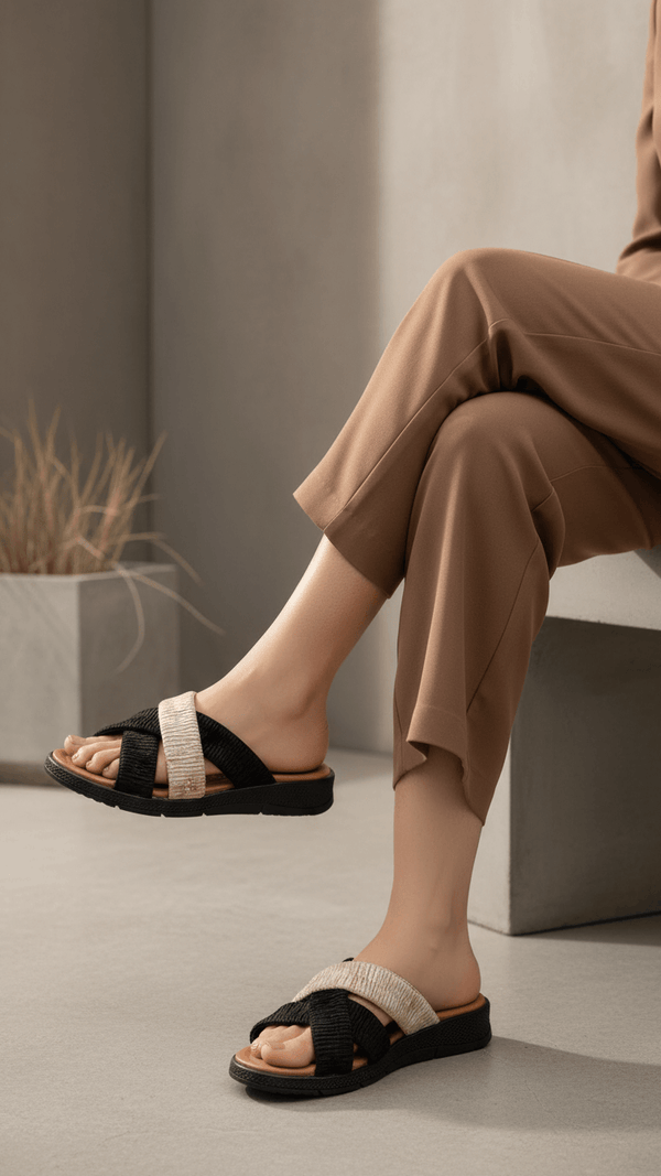 Black Formal Slipper PU0567