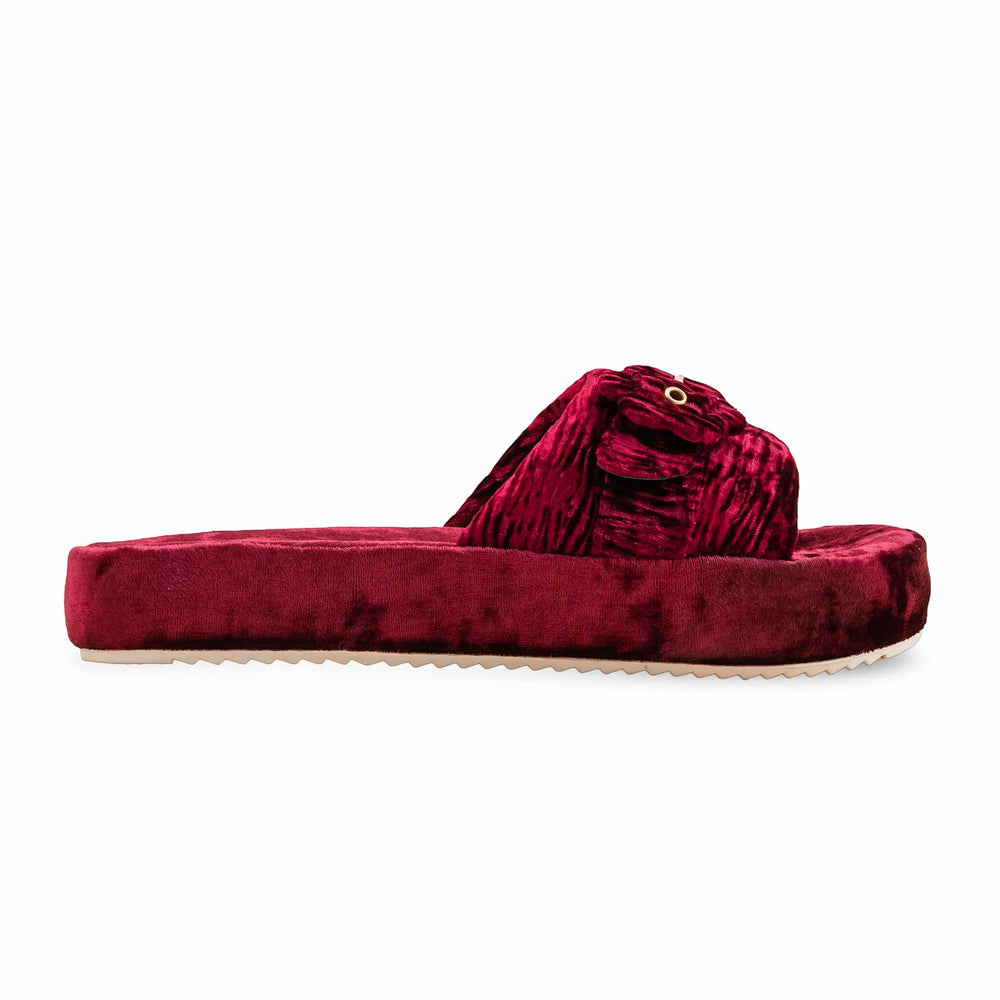 Maroon Formal Slipper PU0570