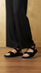 Black Formal Sandal PU0573