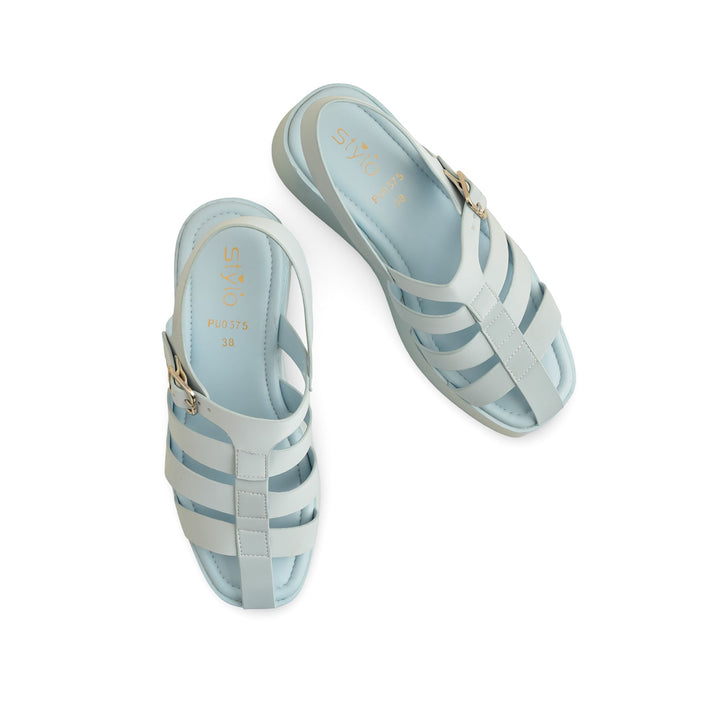 Sky Blue Formal Sandal PU0575