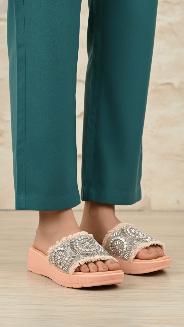 Pink Formal Slipper PU0577