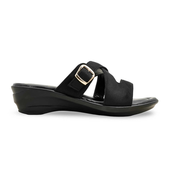 Black Formal Women Slipper PU0578