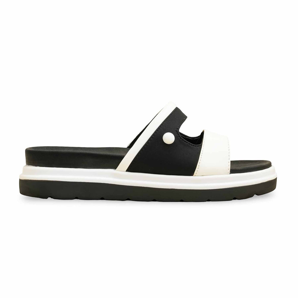 White Formal Slipper PU0583