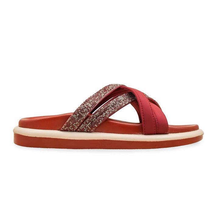 Maroon Formal Slipper For Ladies PU0584