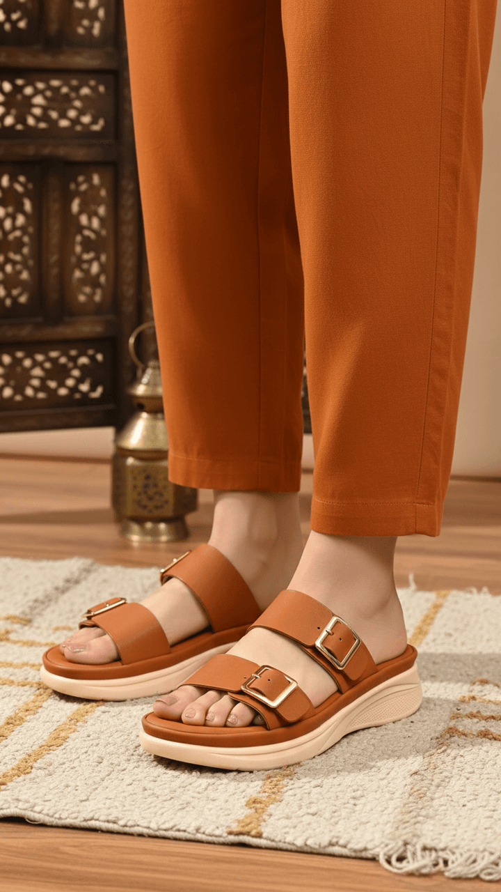 Mustard Formal Women Slipper PU0585