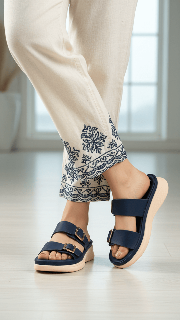 Blue Formal Women Slipper PU0585