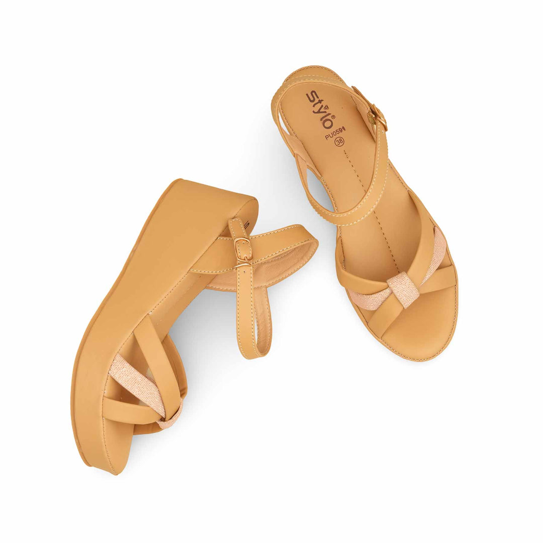 Beige Formal Women Sandal PU0591