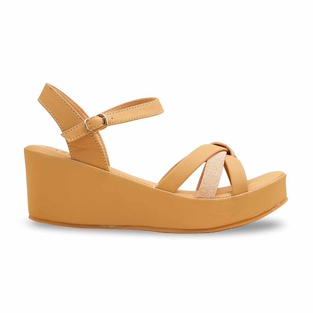 Beige Formal Women Sandal PU0591