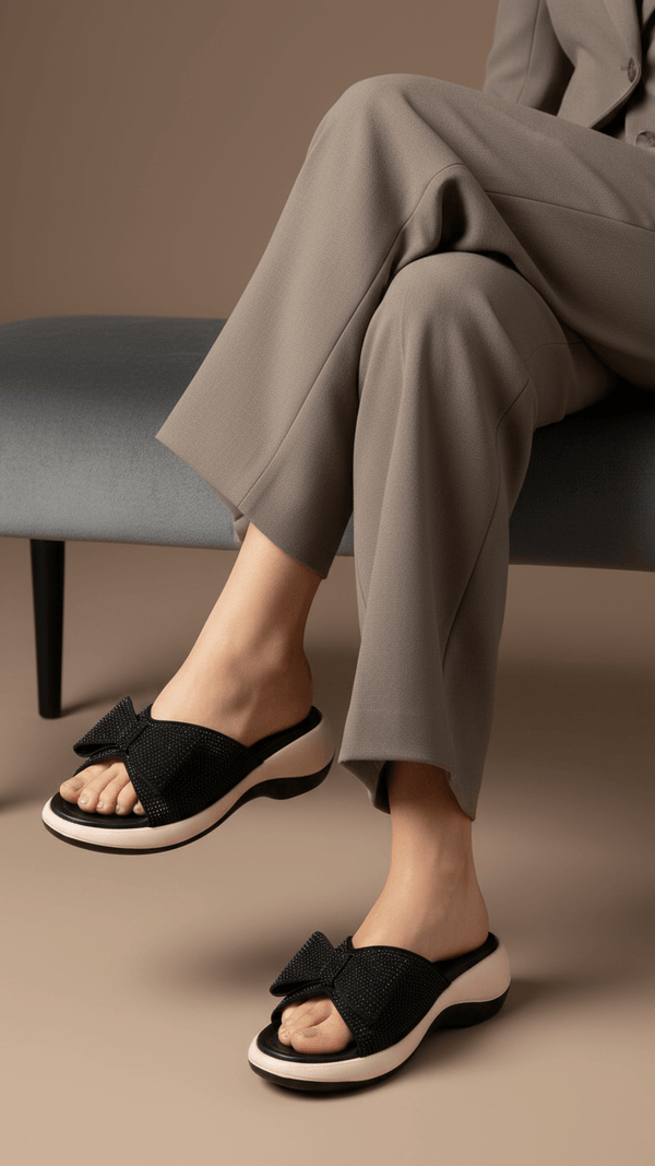 Black Formal Slipper PU0596