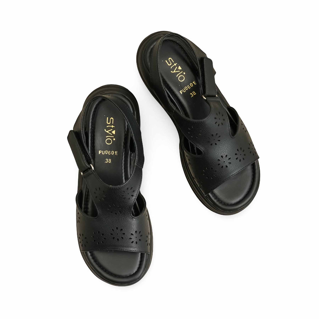 Black Formal Women Sandal PU0601