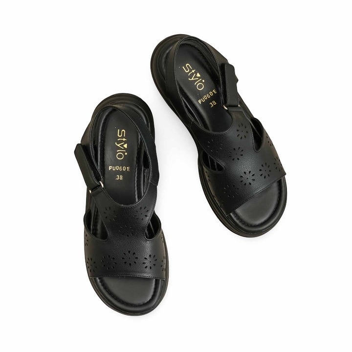 Black Formal Women Sandal PU0601