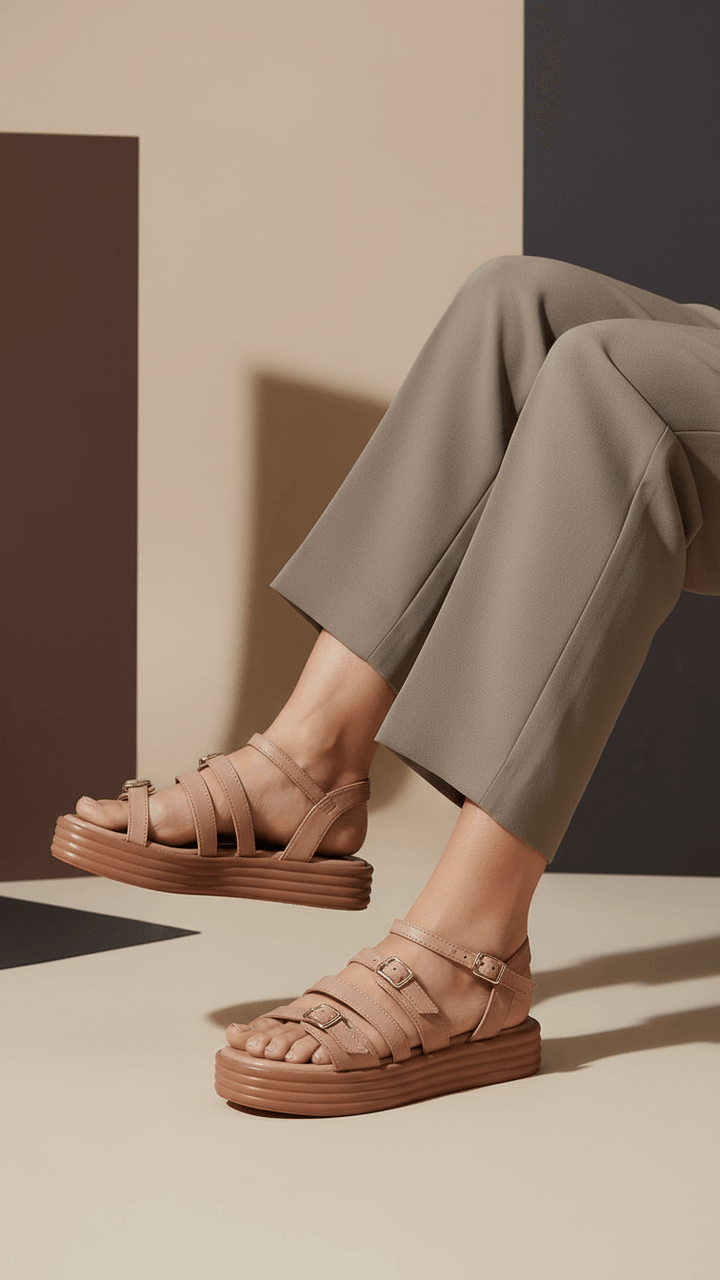 Pink Formal Sandal For Ladies PU0608