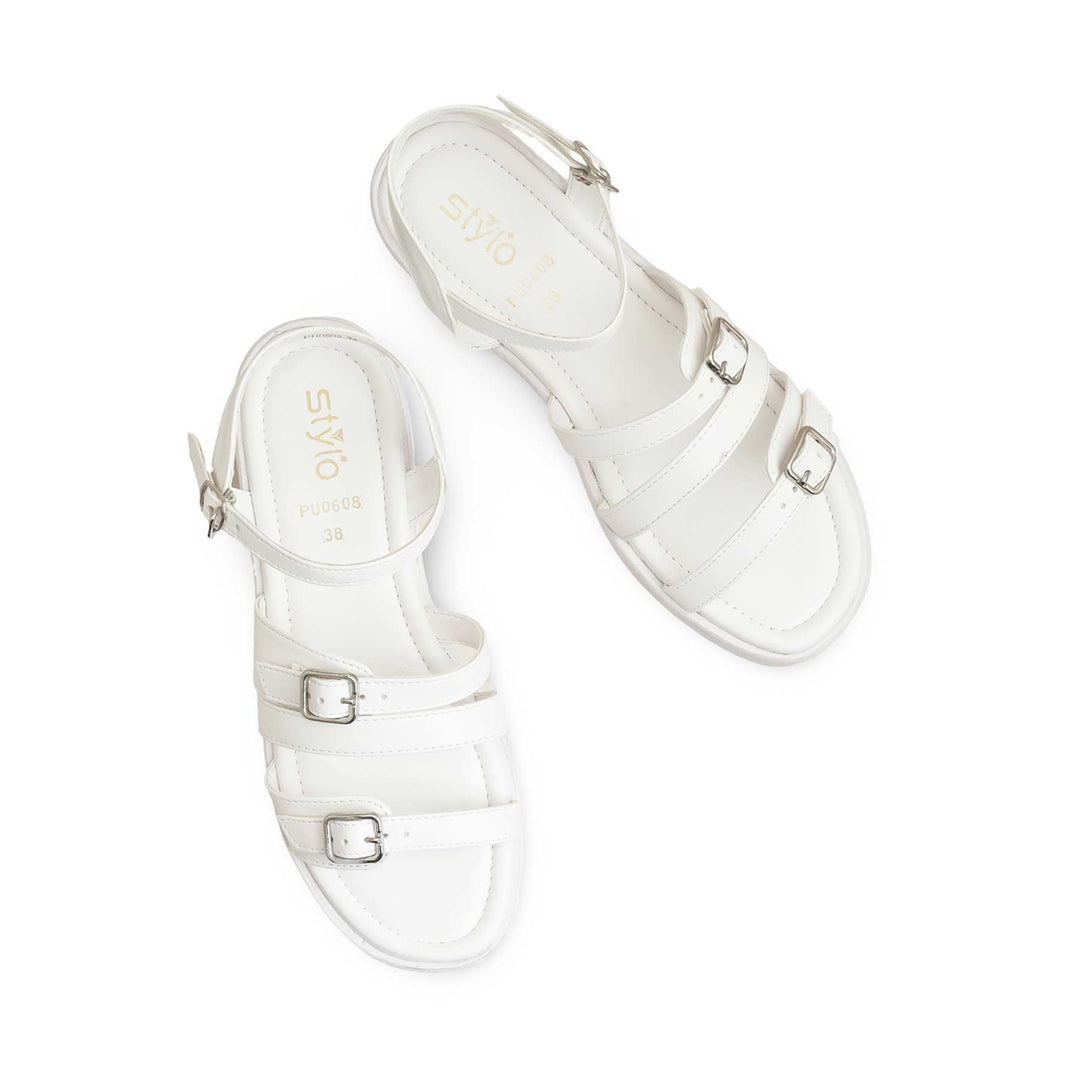 White Formal Women Sandal PU0608