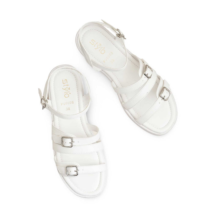 White Formal Women Sandal PU0608