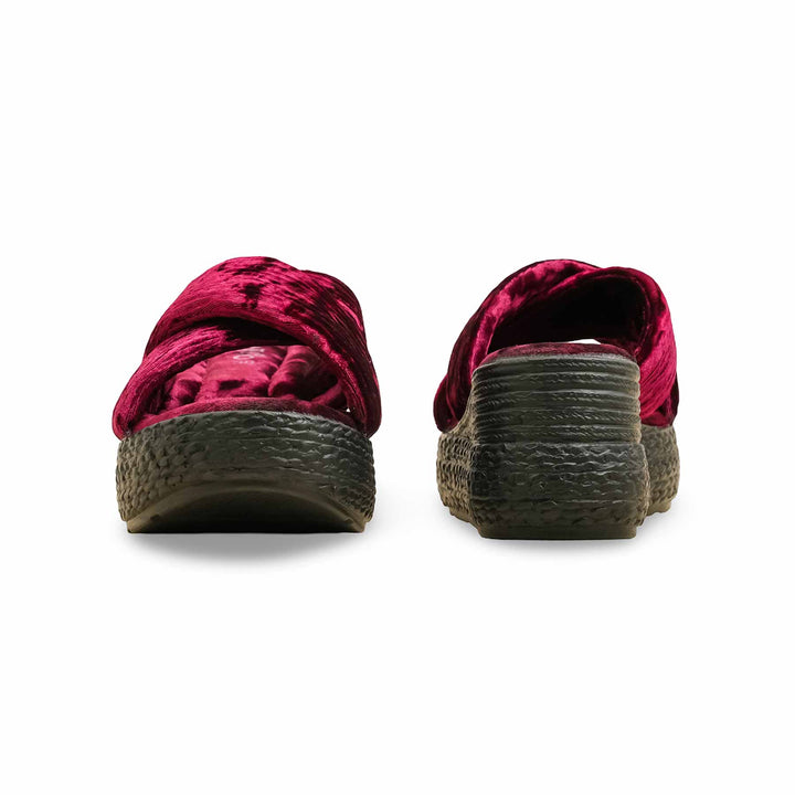 Maroon Formal Slipper PU0610