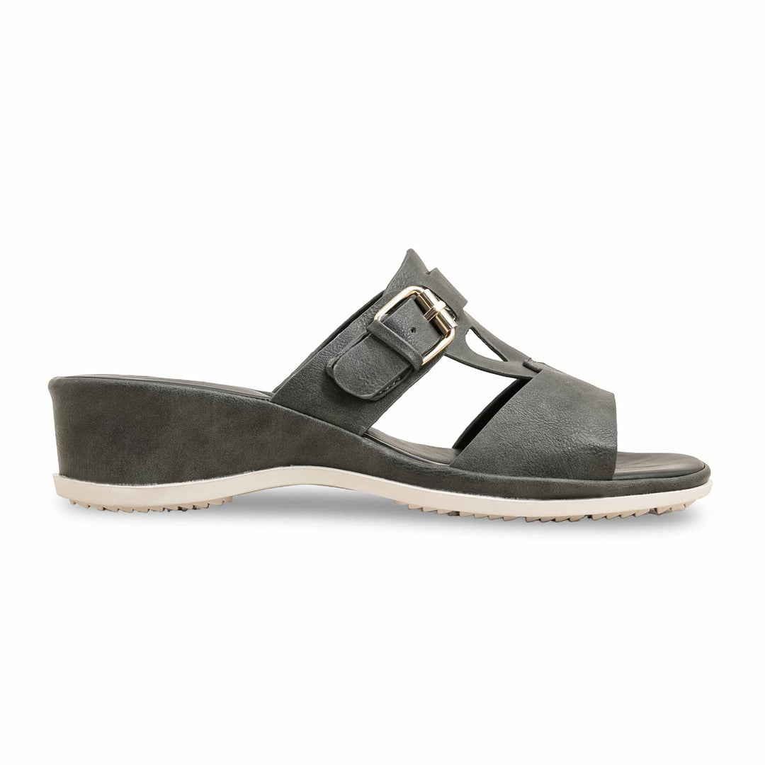 Grey Formal Slipper PU0611