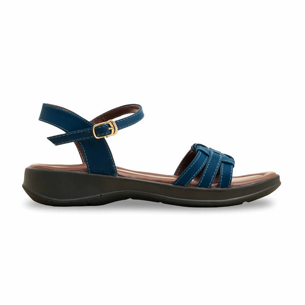 Teal Blue Formal Sandal PU0613
