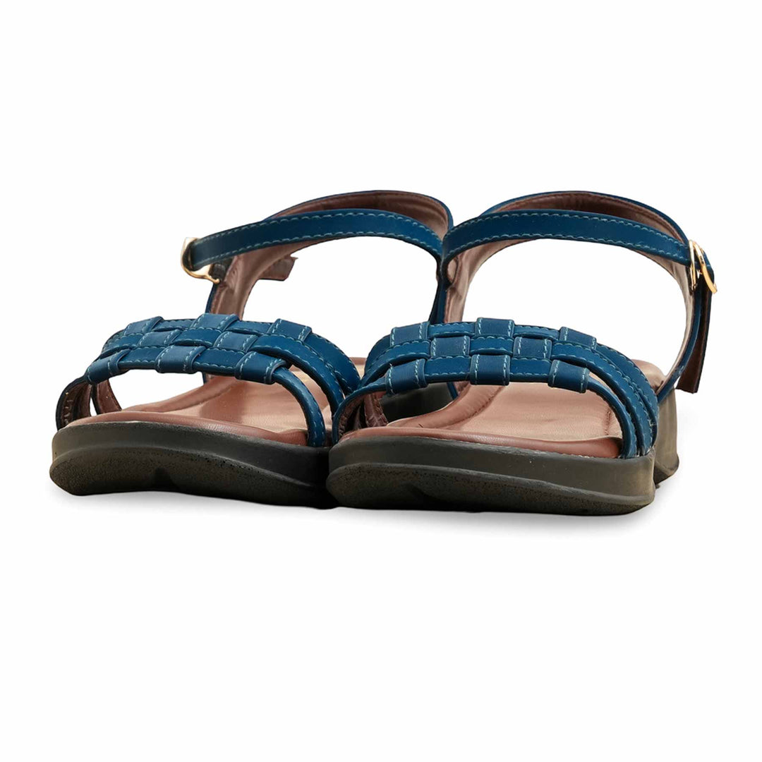 Teal Blue Formal Sandal PU0613