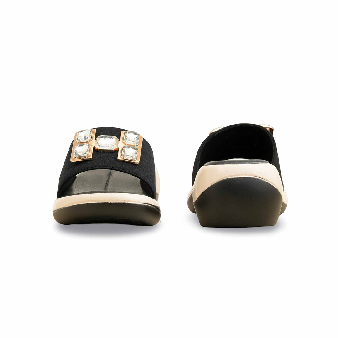 Black Formal Slipper PU0614