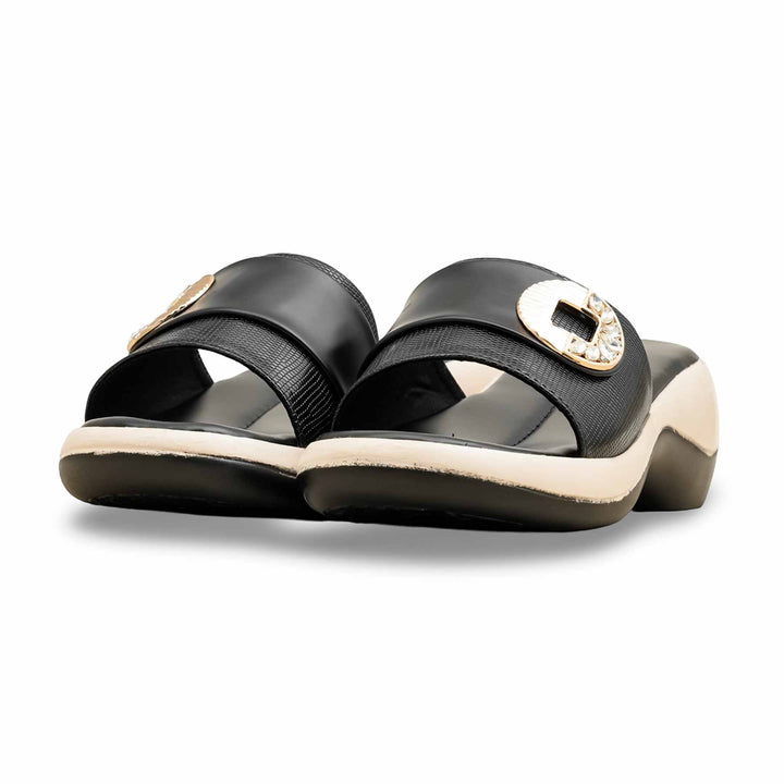 Black Formal Women Slipper PU0615