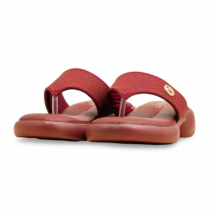 Maroon Formal Chappal For Ladies PU0616