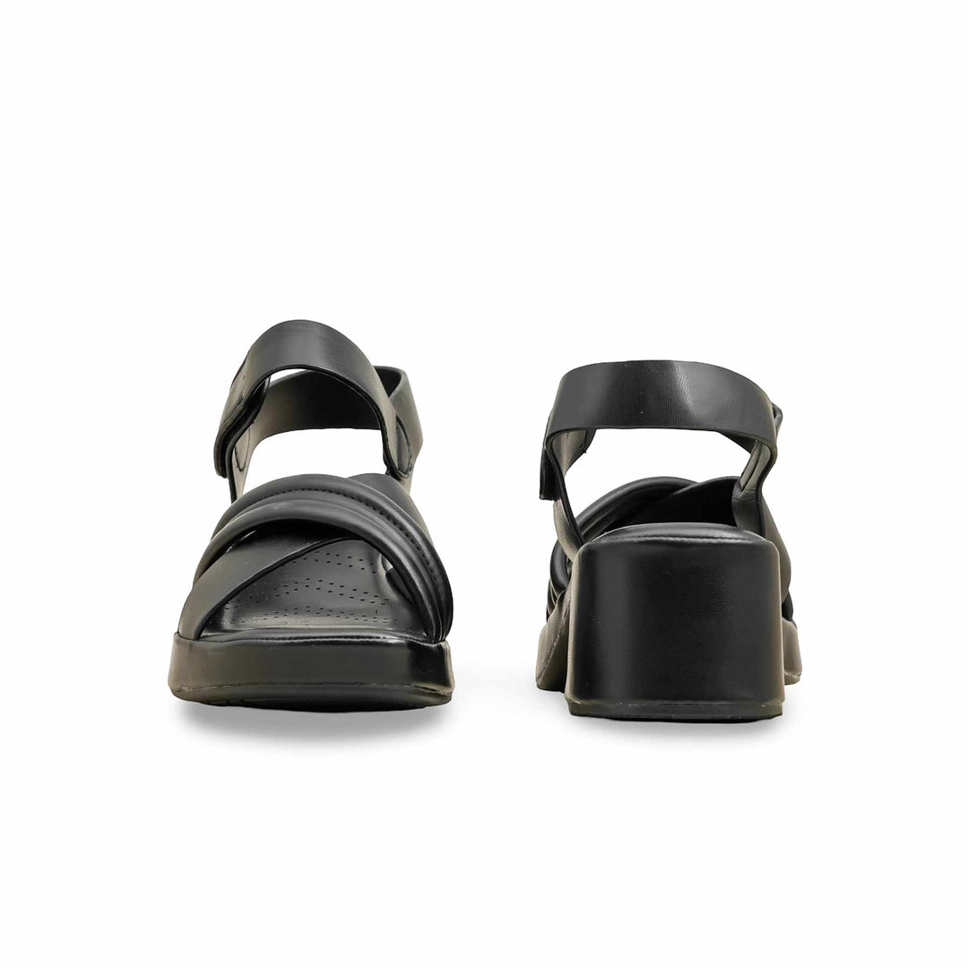 Black Formal Sandal For Women PU0623