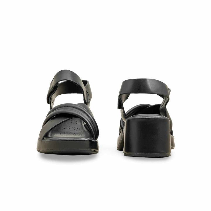 Black Formal Sandal For Women PU0623