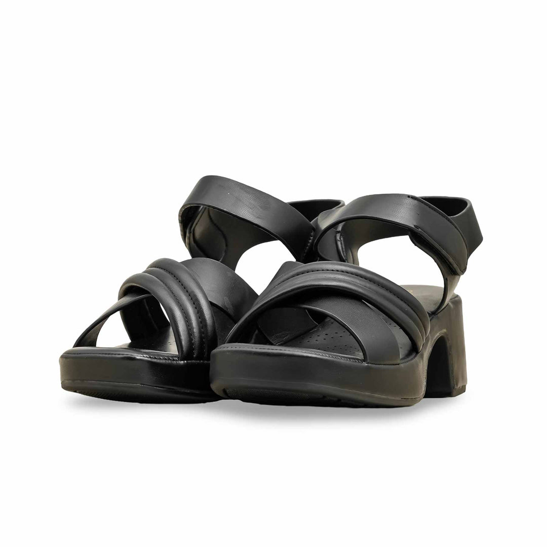 Black Formal Sandal For Women PU0623