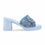 Sky Blue Formal Slipper For Ladies PU0625