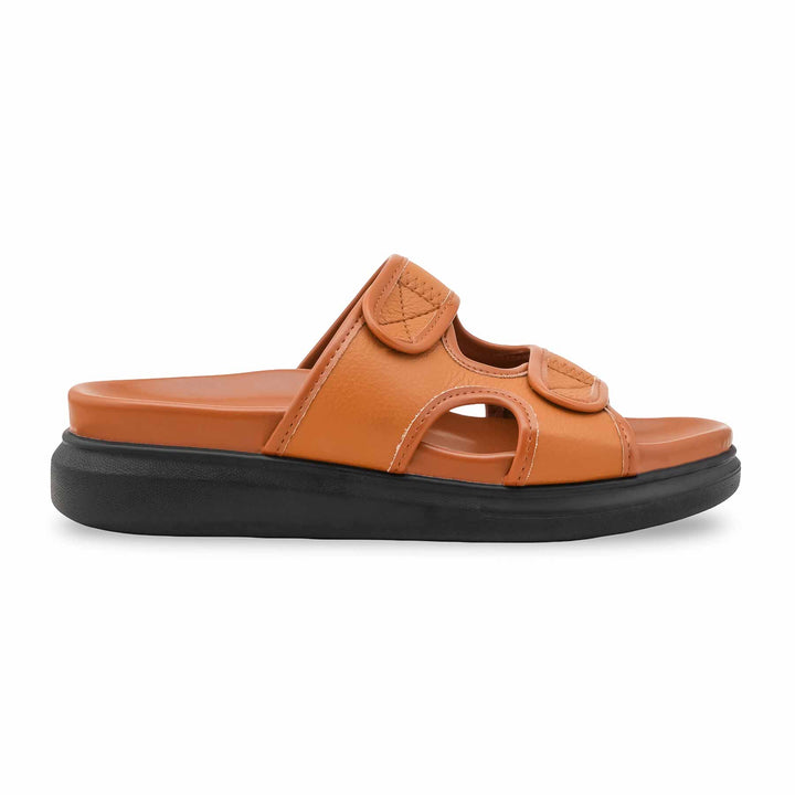 Tan Formal Women Slipper PU0626